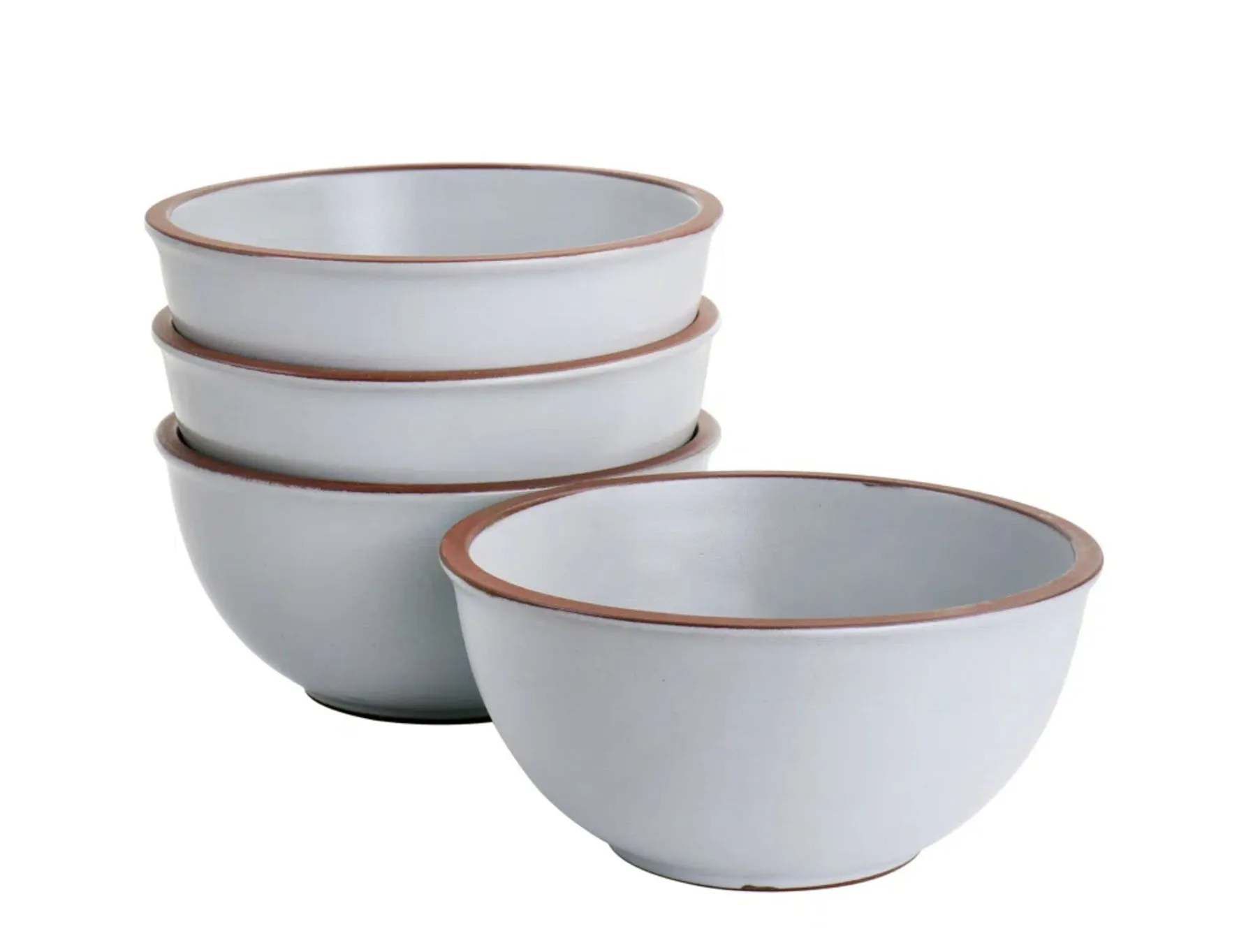 13400904, Gibson Elite, 4Pc Dumont Terracota Bowl Set