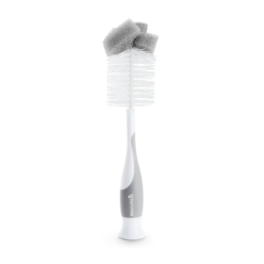 [3-Pack]Munchkin Sponge Bottle Brush -Grey