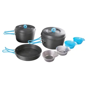 4 Person Cook Set - Hard Anodized Aluminum