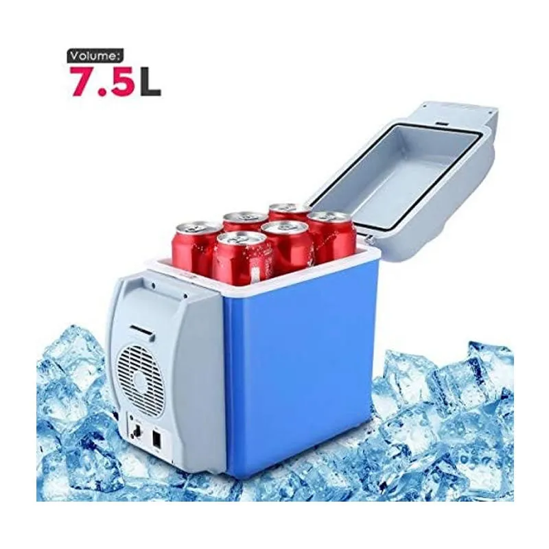 7.5L Capacity Portable Car Refrigerator Cooler And Warmer