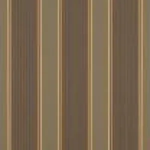 9 x 9 inch Home decor fabric Swatch - Sunbrella Awnings and Marines Stripes 46″ Eastridge Cocoa