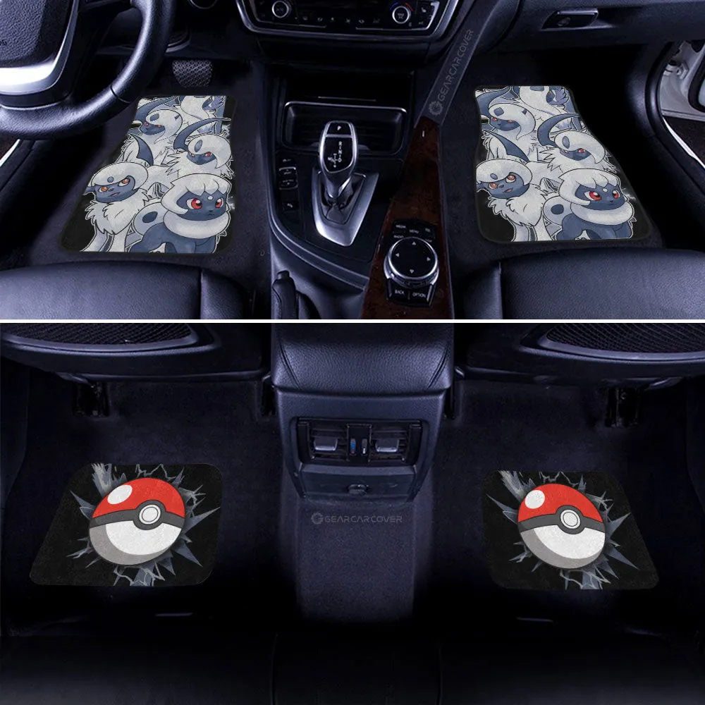 Absol Car Floor Mats Custom Car Accessories For Fans