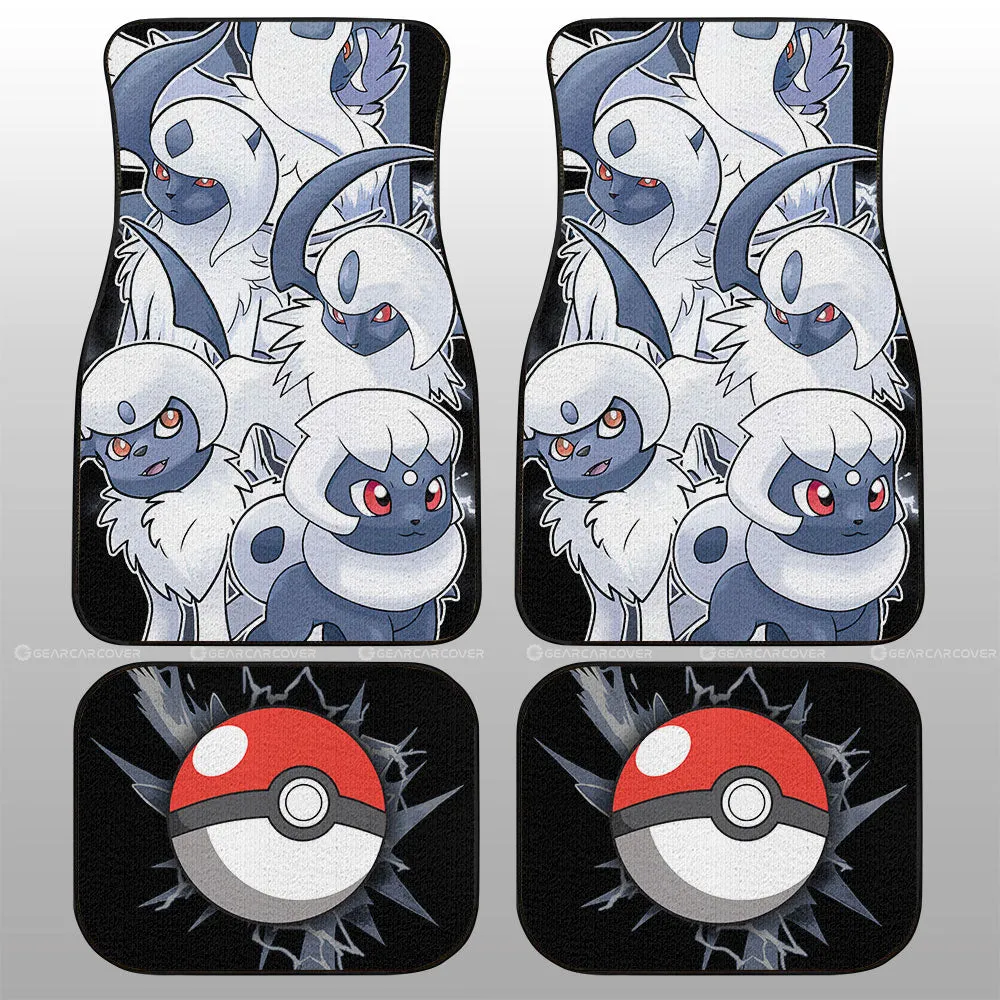 Absol Car Floor Mats Custom Car Accessories For Fans