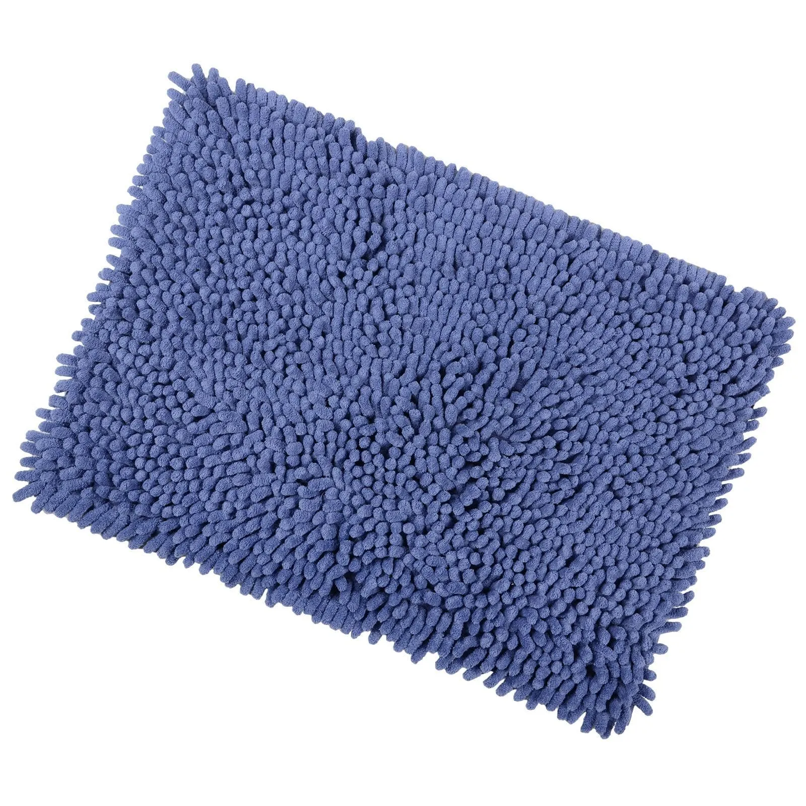 Absorbent Thick Shaggy Loop Noodle Non Slip Bathroom Bath/Shower Mat