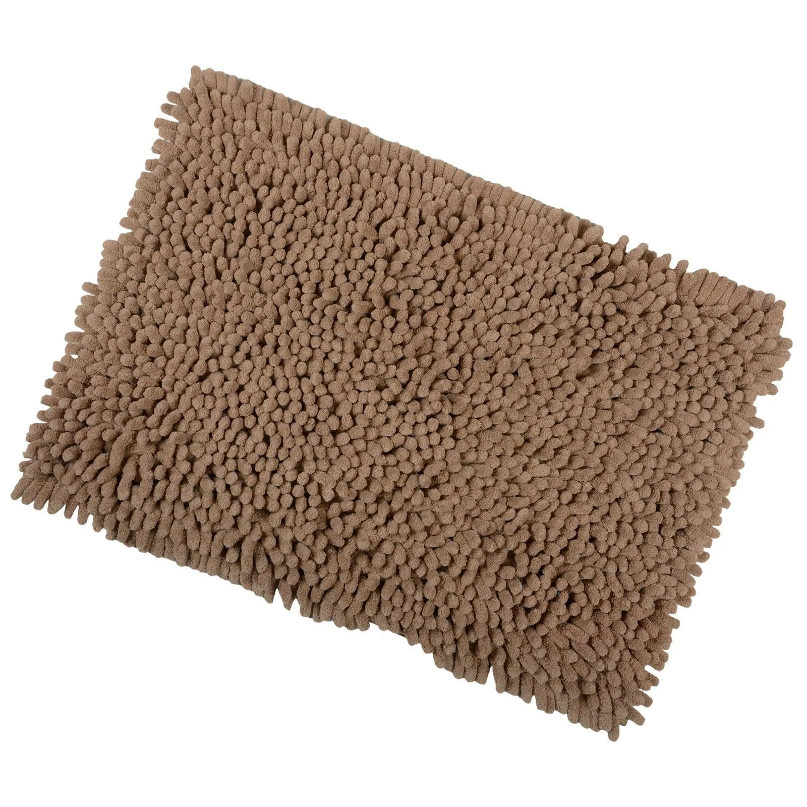 Absorbent Thick Shaggy Loop Noodle Non Slip Bathroom Bath/Shower Mat