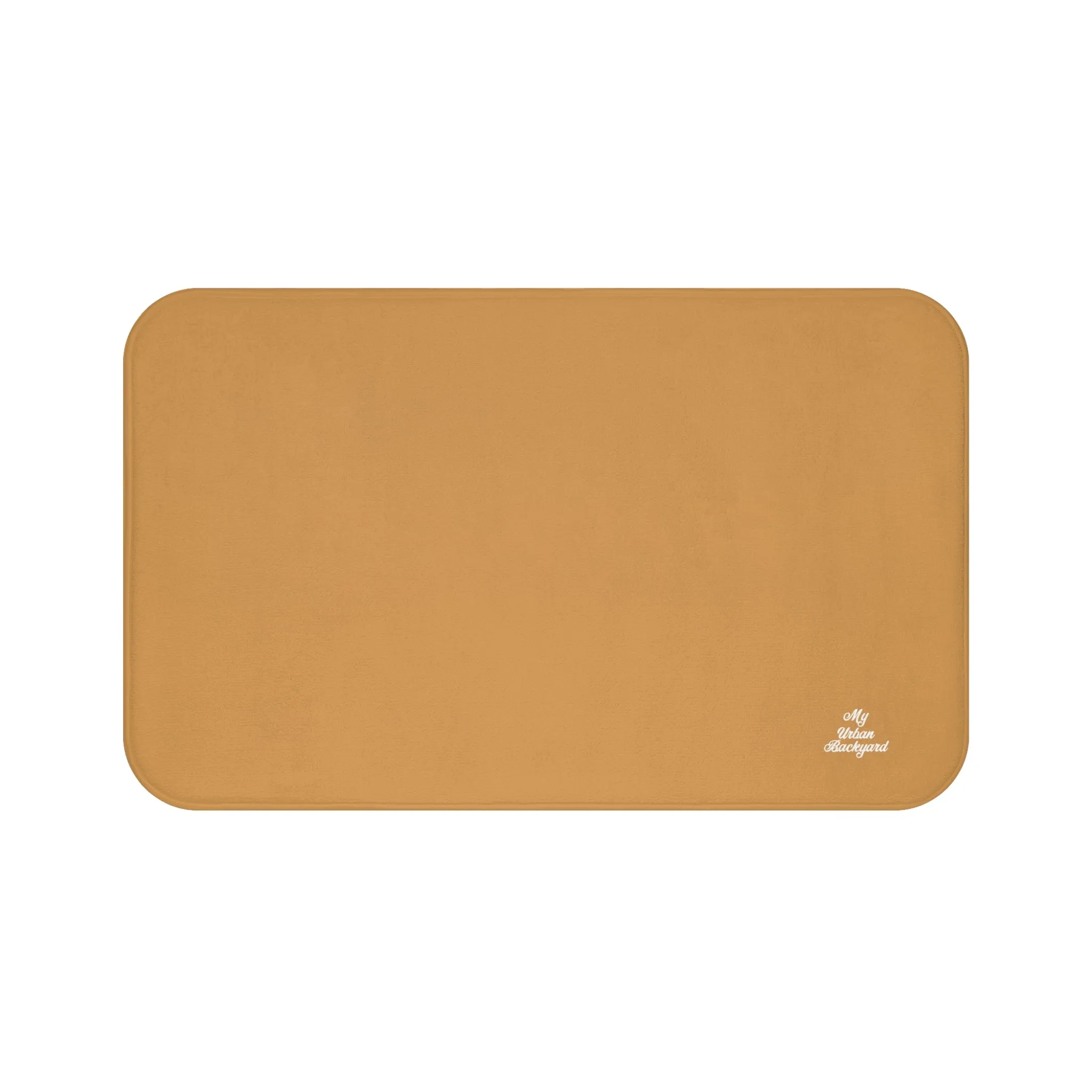 Amber Accent Color, Memory Foam Bath Mat - Cozy Bathroom Essential