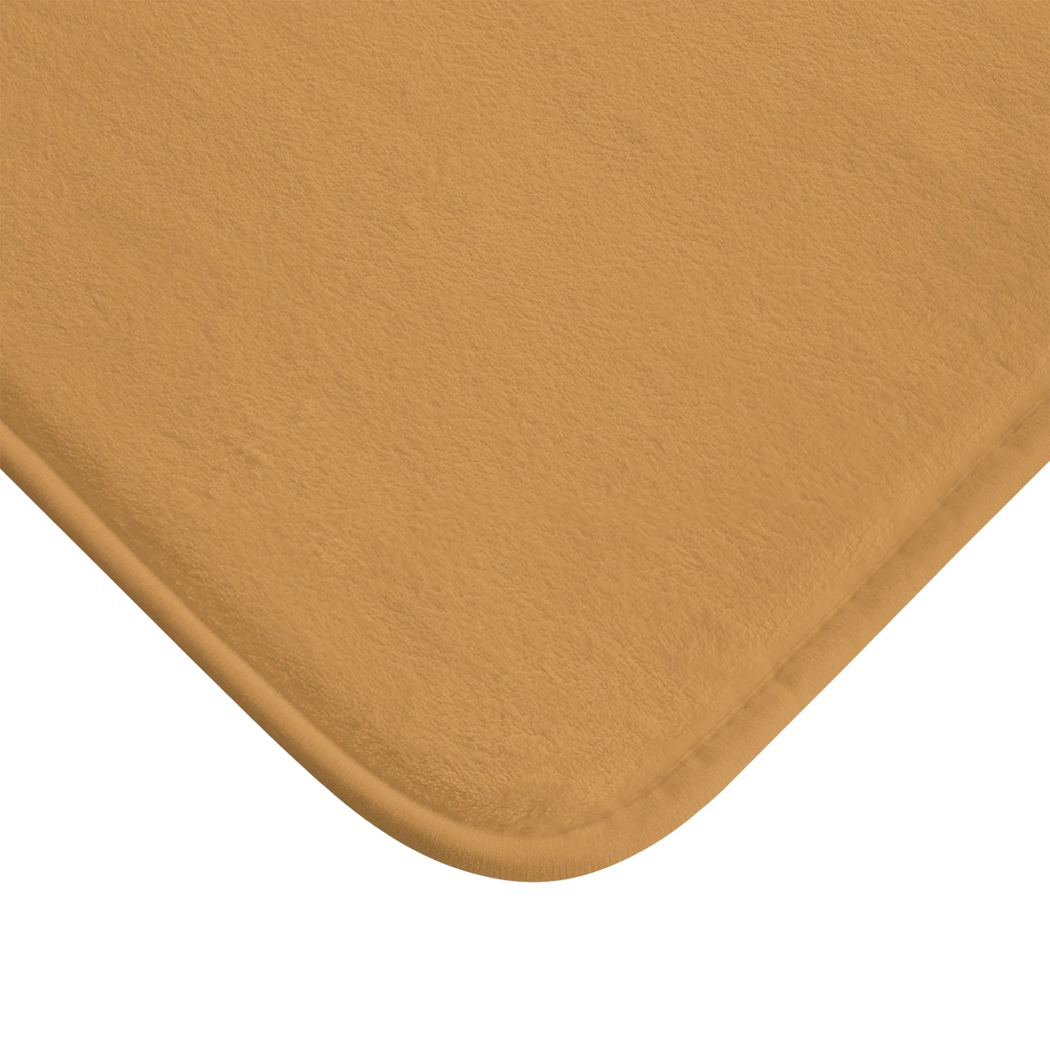 Amber Accent Color, Memory Foam Bath Mat - Cozy Bathroom Essential