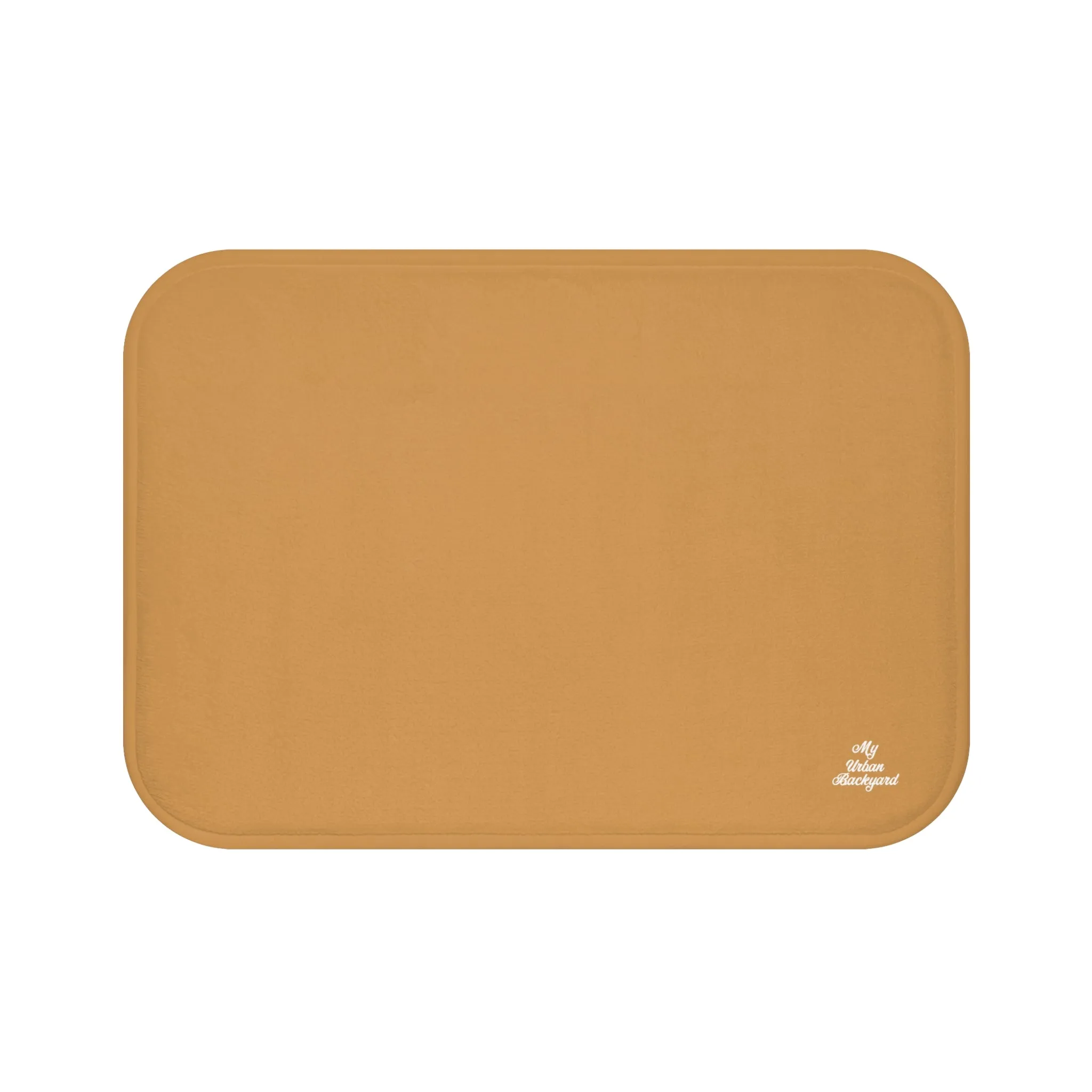 Amber Accent Color, Memory Foam Bath Mat - Cozy Bathroom Essential