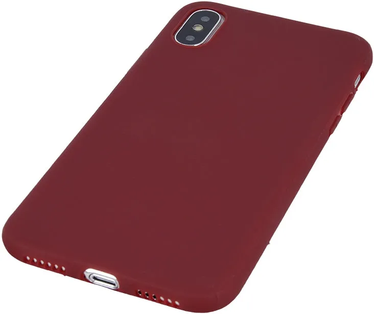 Apple iPhone SE 2 (2020) Gel Cover - Burgundy