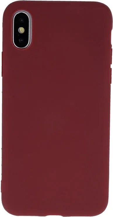 Apple iPhone SE 2 (2020) Gel Cover - Burgundy