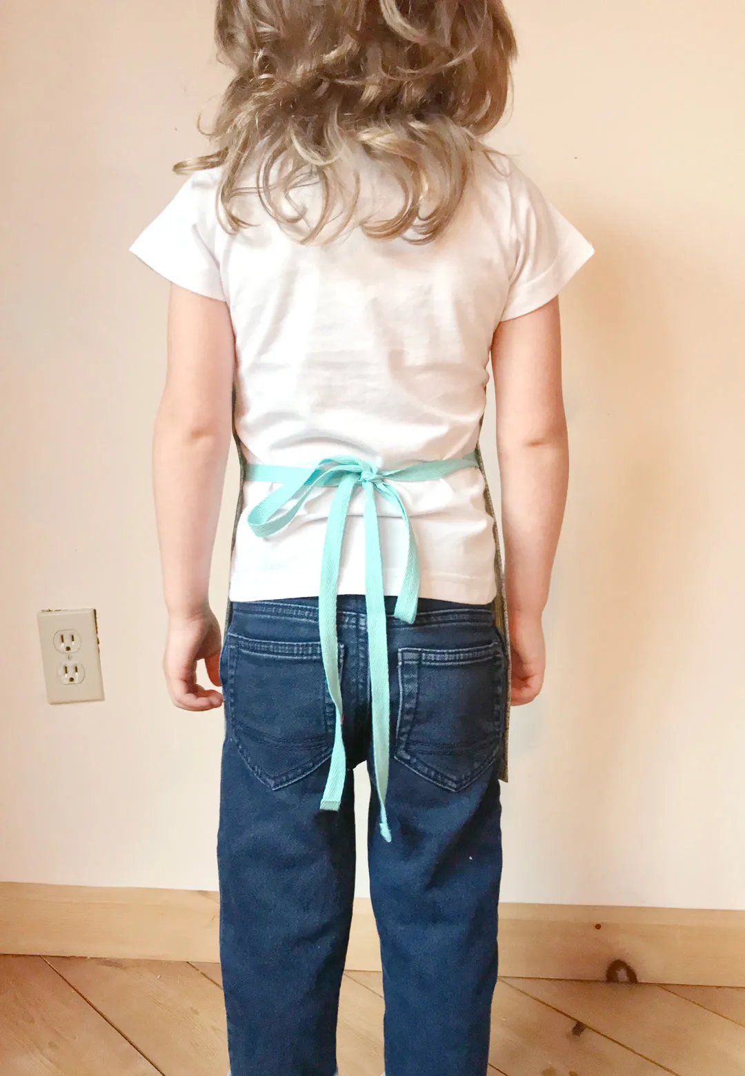 Aqua Stripe Aprons