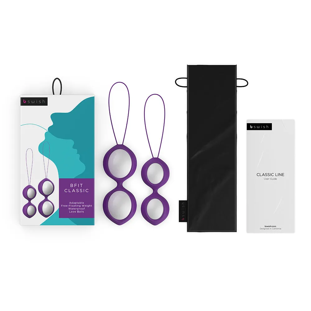 B Swish Bfit Classic Kegel Set Purple