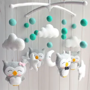 Baby Mobile Rattle Crib Toys