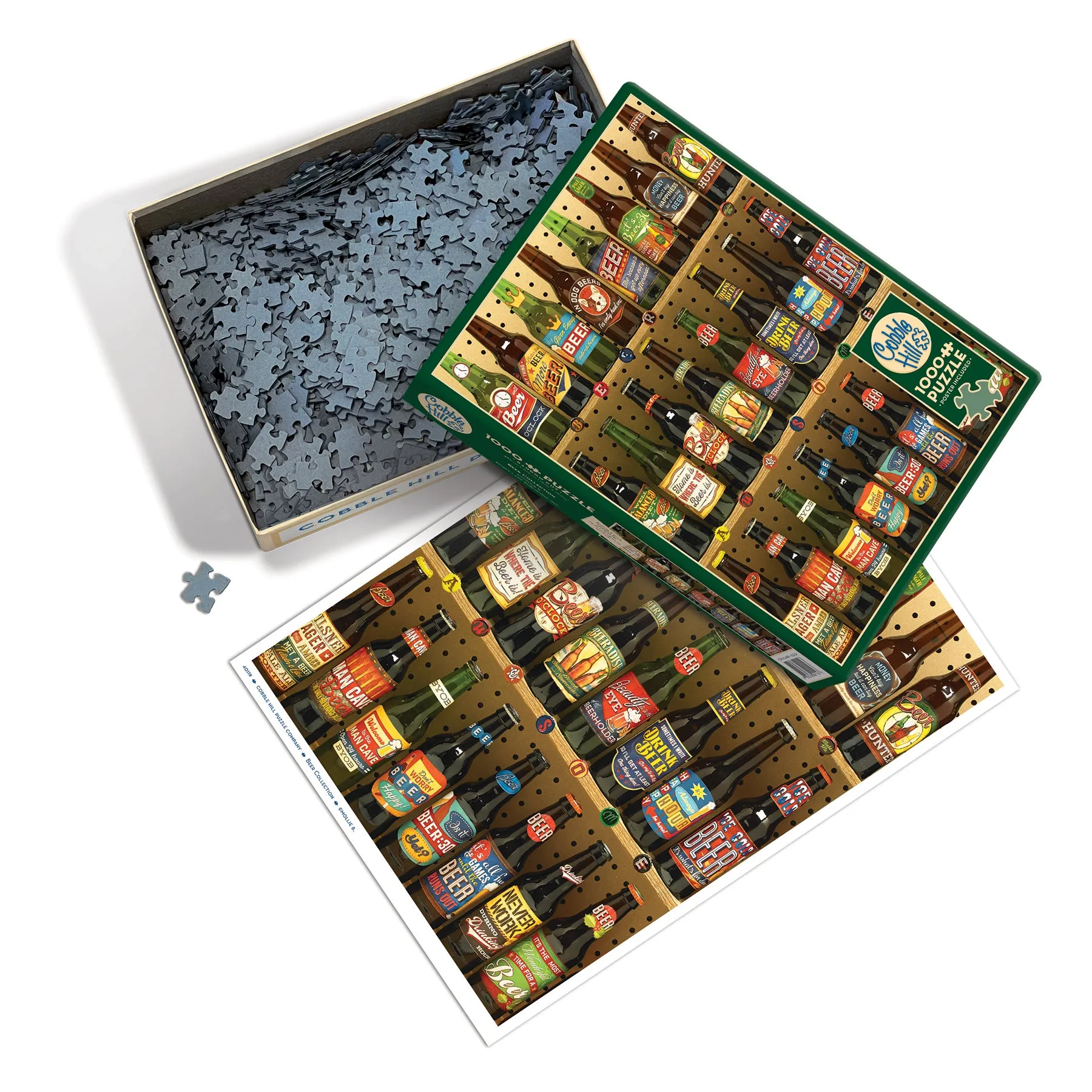 Beer Collection 1000 Piece Puzzle - Online Exclusive