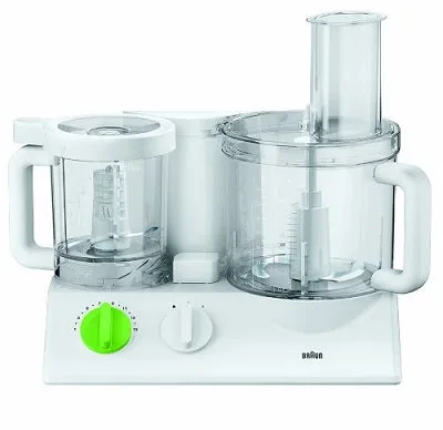 Braun FX3030WH Tribute Collection 600-Watt Food Processor 220V