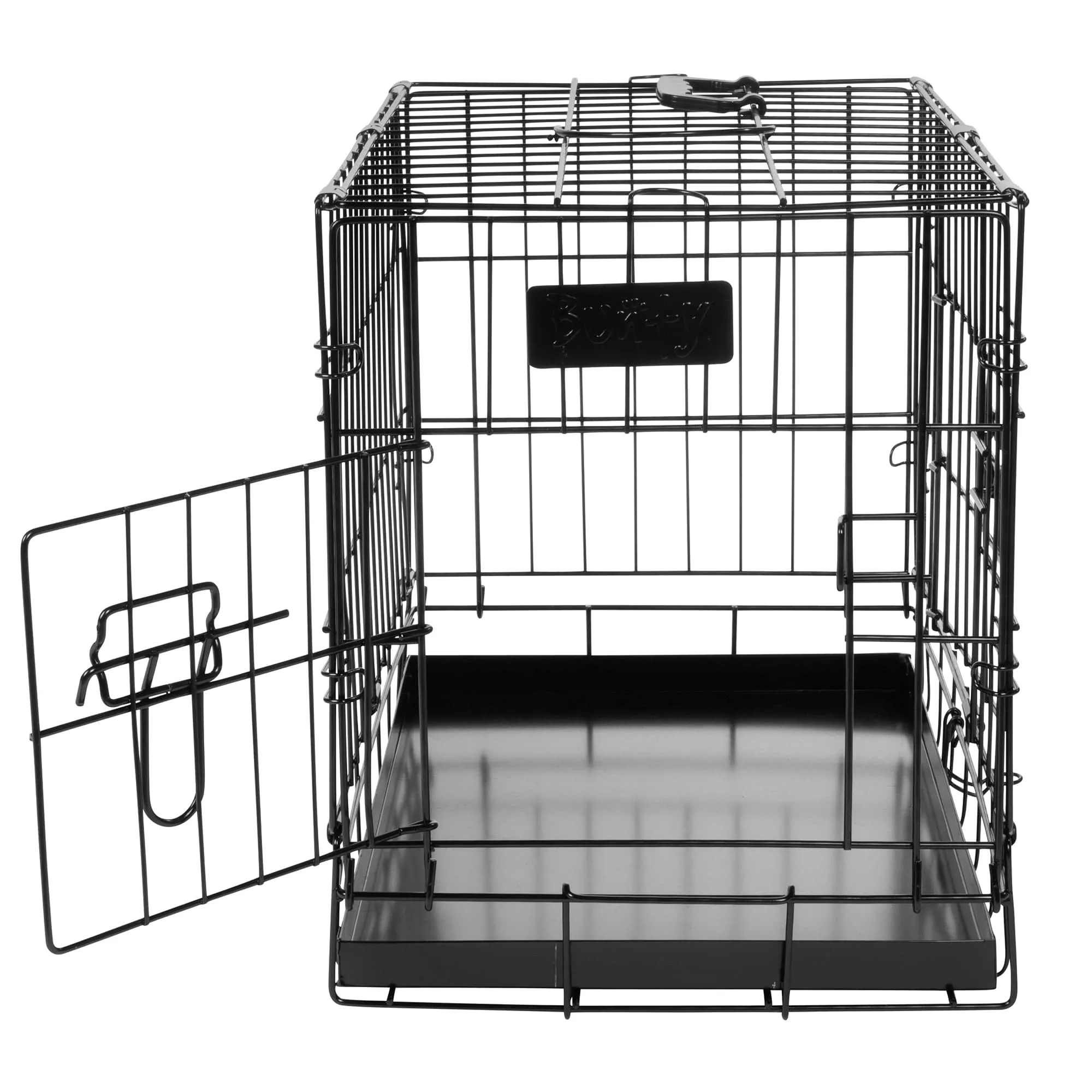 Bunty Metal Dog Cage Crate Bed Portable Pet Puppy Training Travel Carrier Basket