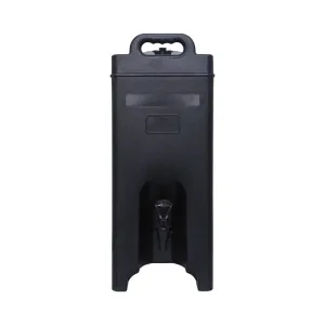 CAC China ICBV-5K Beverage Carrier/Dispenser Insulated Black 5Gal Set