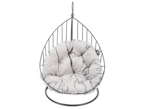 Caviar metal hanging chair 48x40x65cm