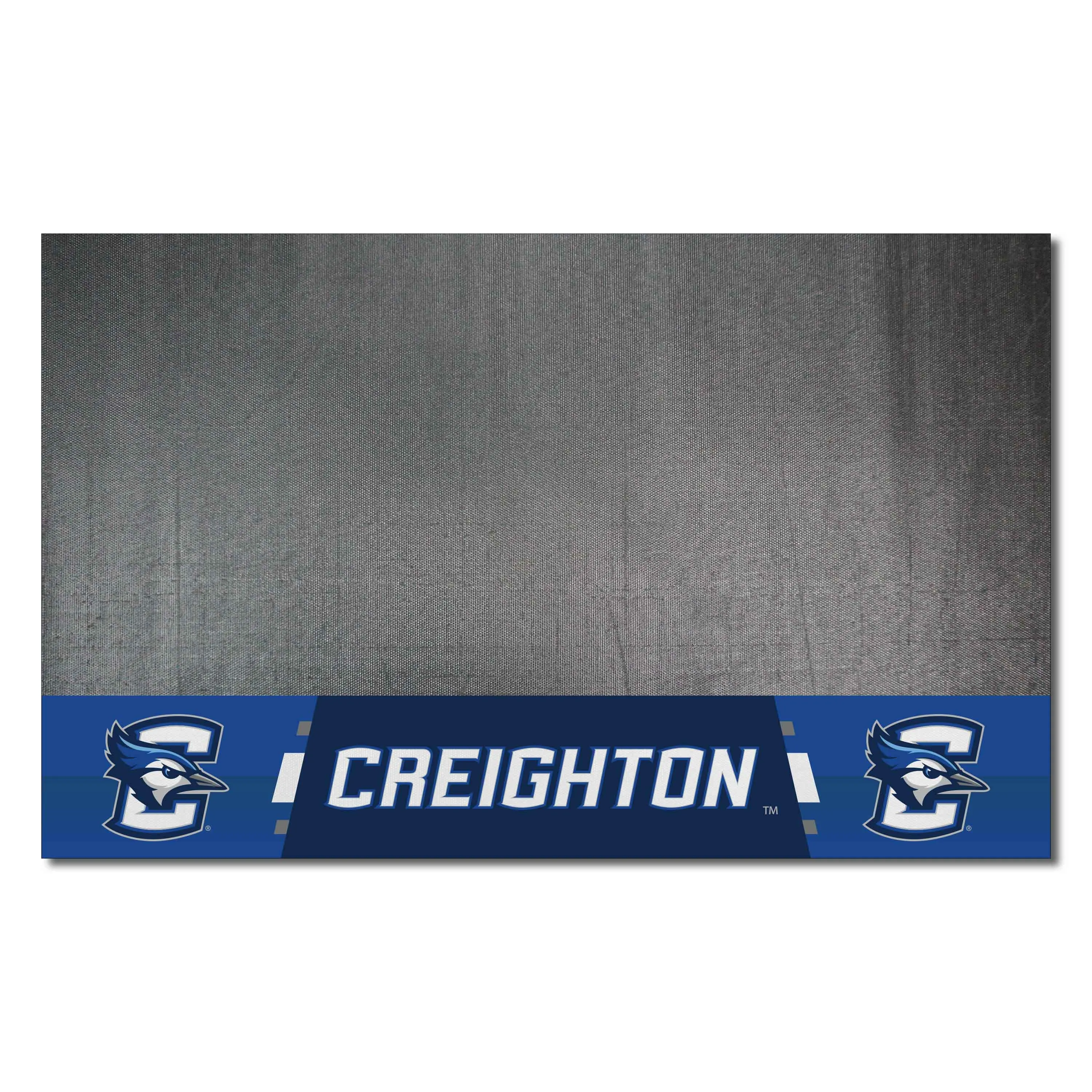 Creighton Bluejays Vinyl Grill Mat - 26in. x 42in.