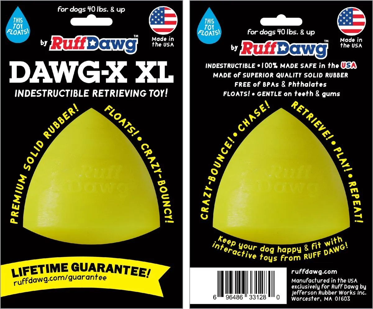 Dawg-X XL - Dogs 40 lbs  - Ruff Dawg