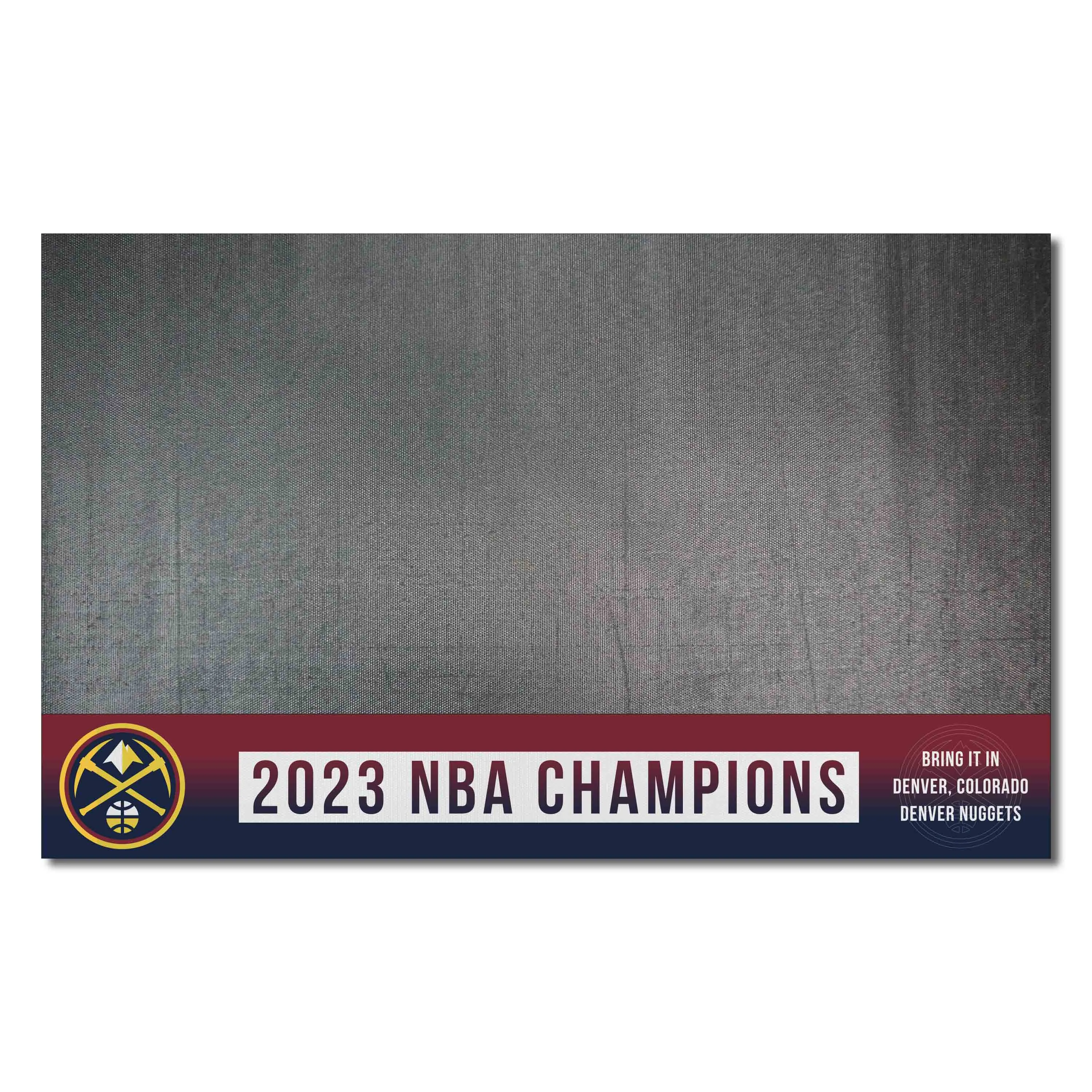 Denver Nuggets 2023 NBA Finals Champions Vinyl Grill Mat - 26in. x 42in.