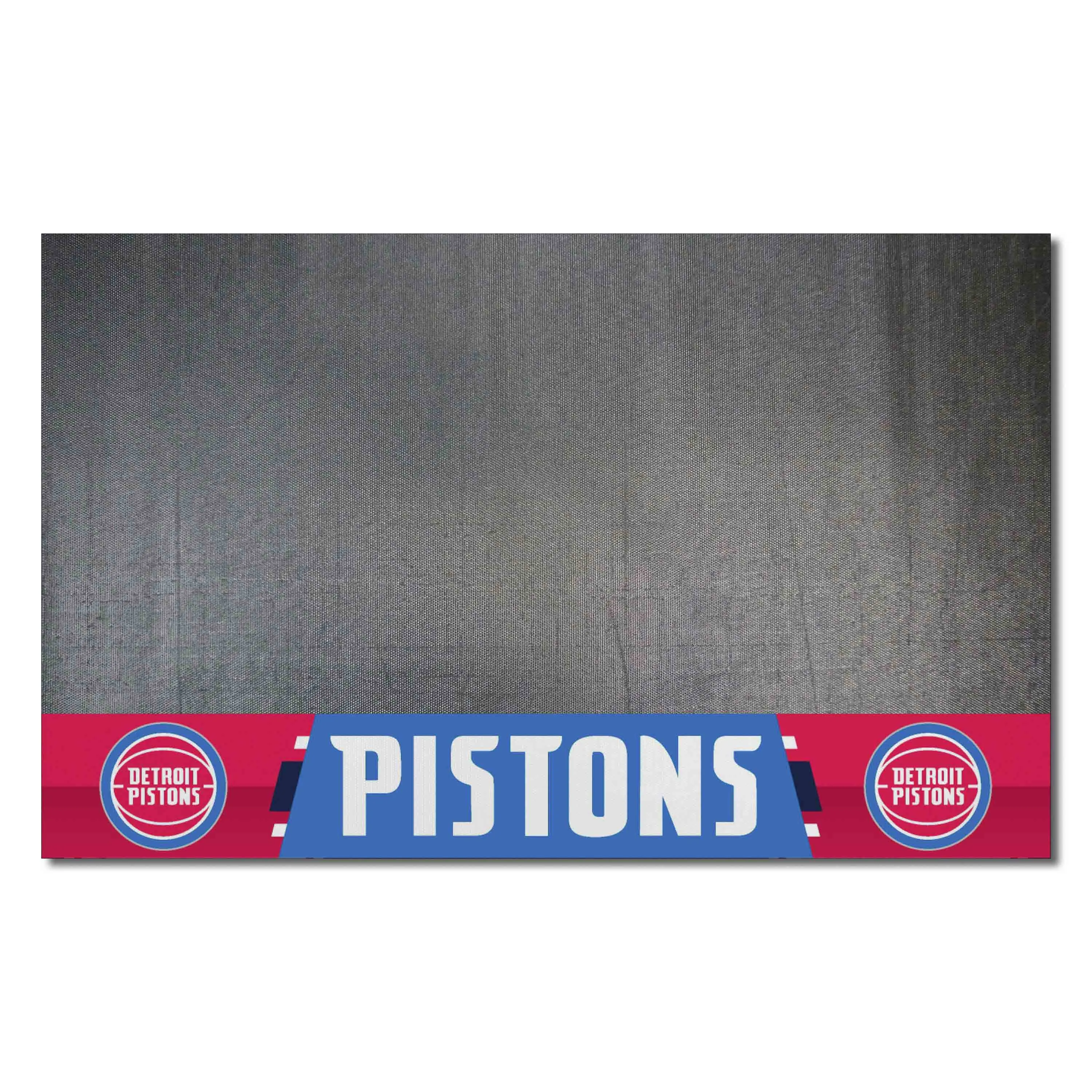 Detroit Pistons Pistons Vinyl Grill Mat - 26in. x 42in.