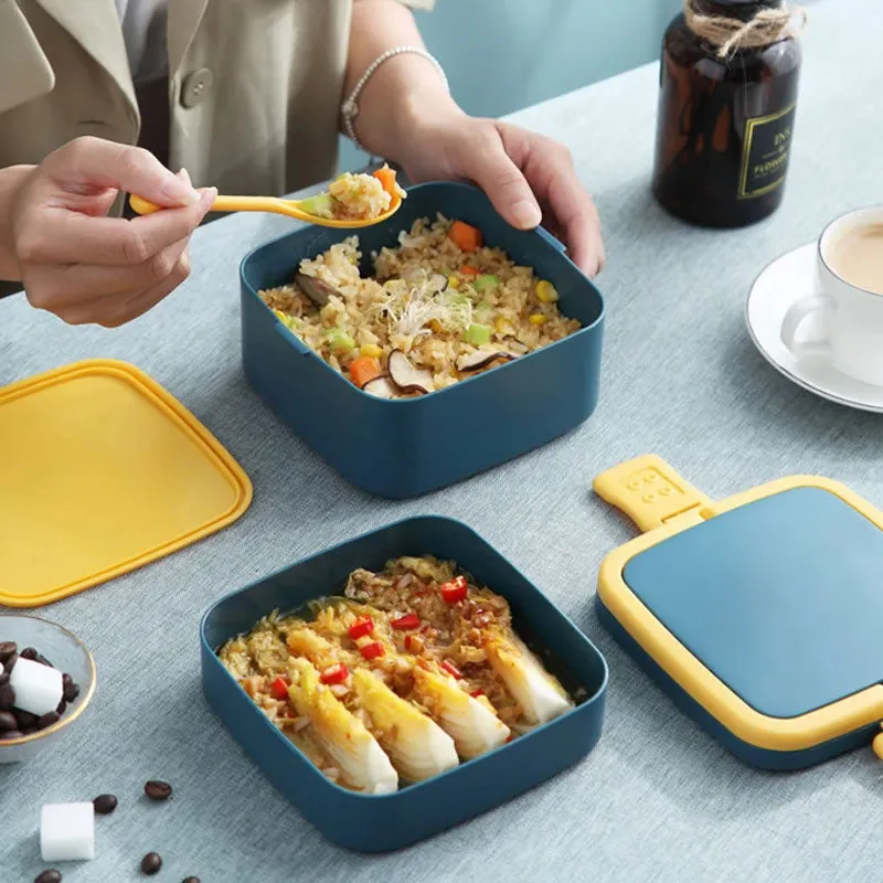 Double-Layer Portable Lunch Box