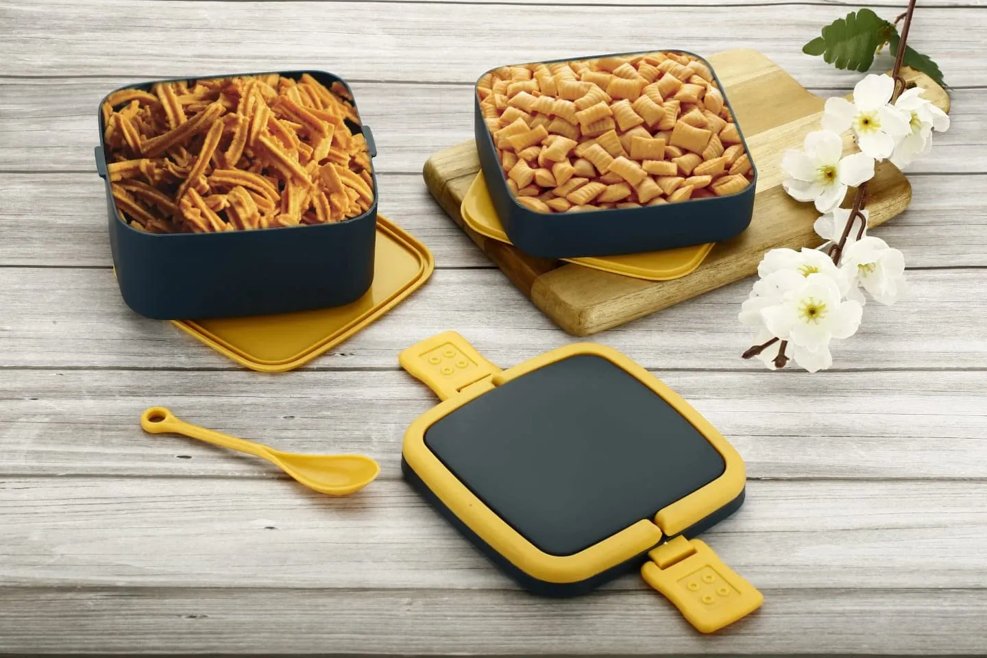 Double-Layer Portable Lunch Box