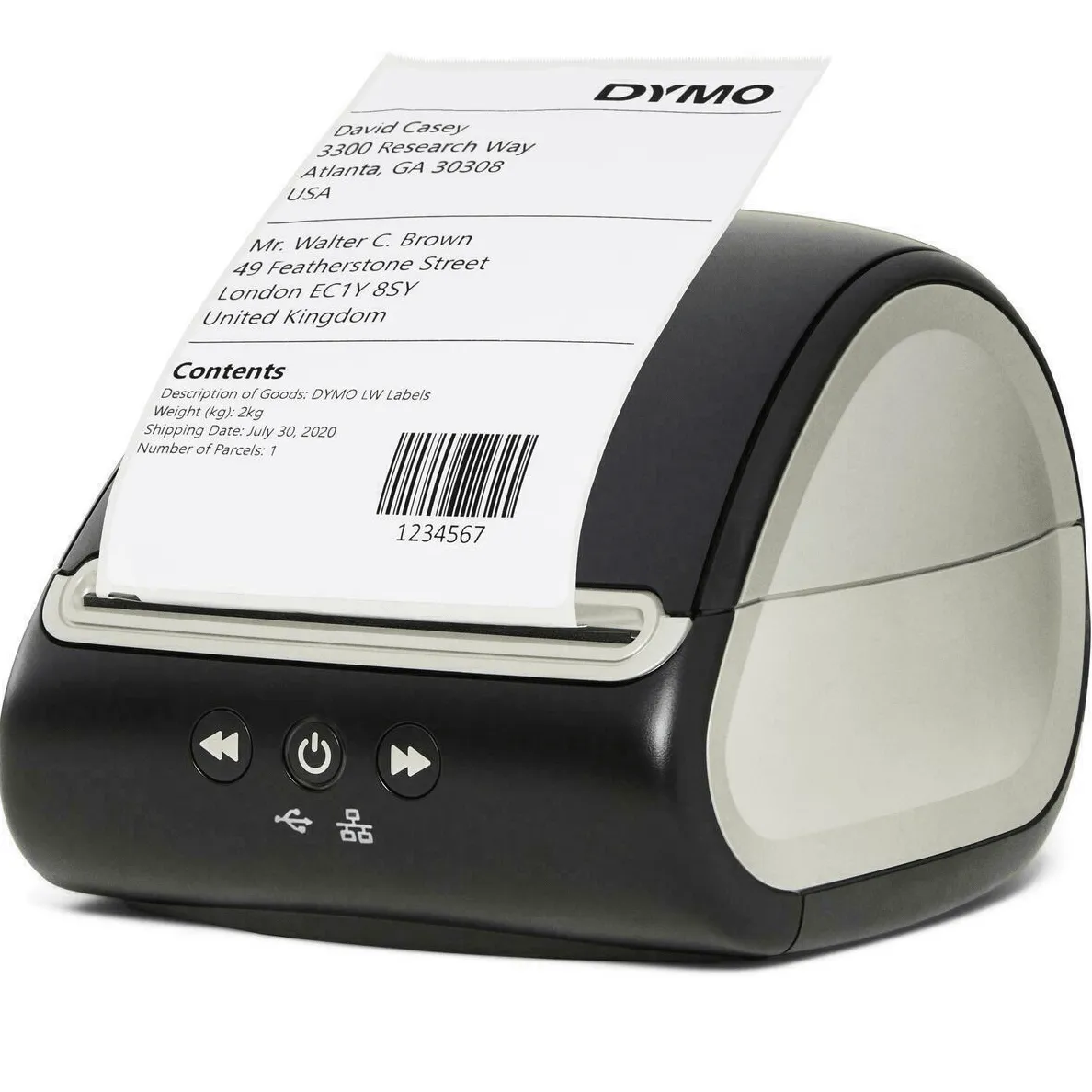 Dymo Labelwriter 5XL Label Printer Starter Pack Label Rolls Courier eParcel Letters Machine 4XL Replacement