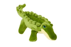 Fluff & Tuff Savannah Baby Gator Plush Dog Toy