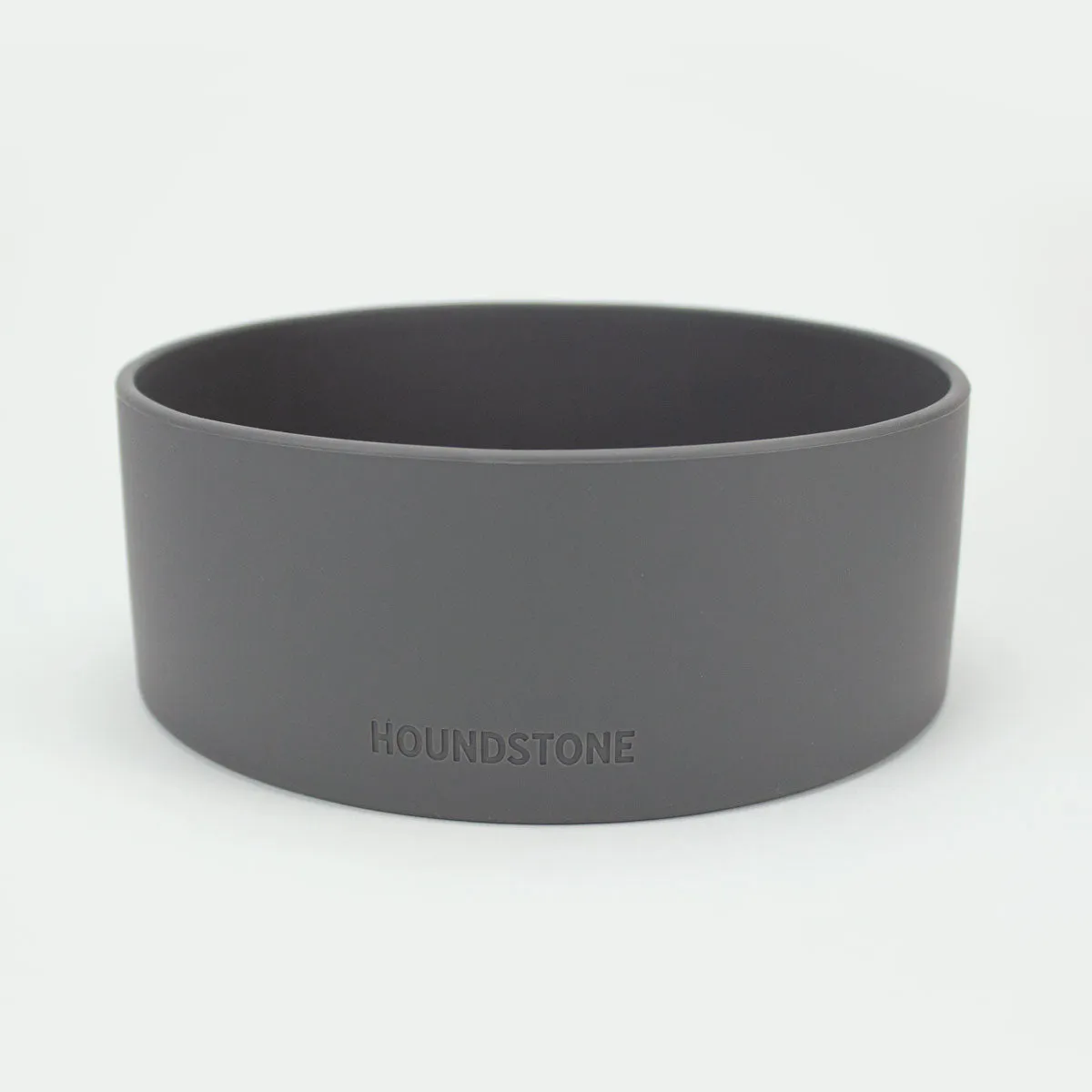 Food Grade Silicone Dog Bowl - Charcoal Grey, 4.5 Cups Volume, Dishwasher Safe, Non-Slip