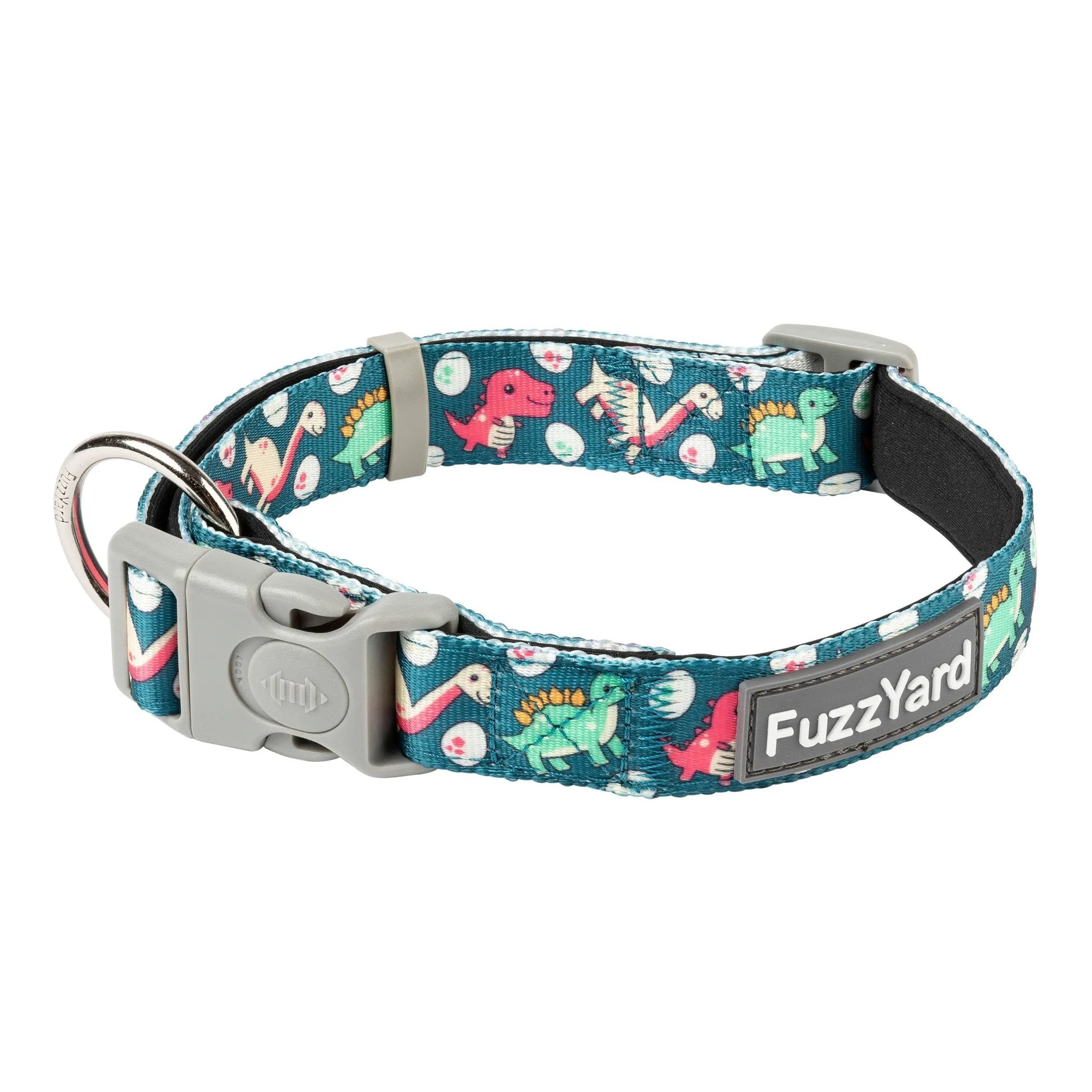 FuzzYard Dog Collar Dinosaur Land Small***