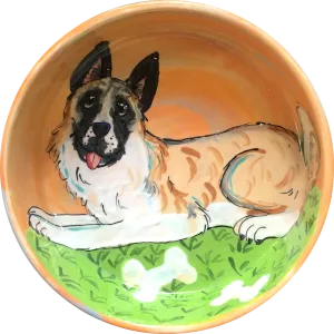 German Shepherd Dog Bowl