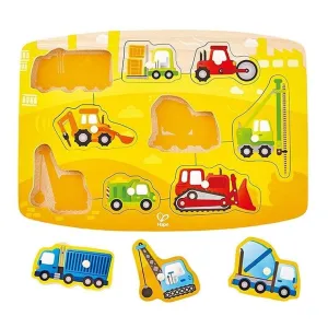 Hape Construction Peg Puzzle