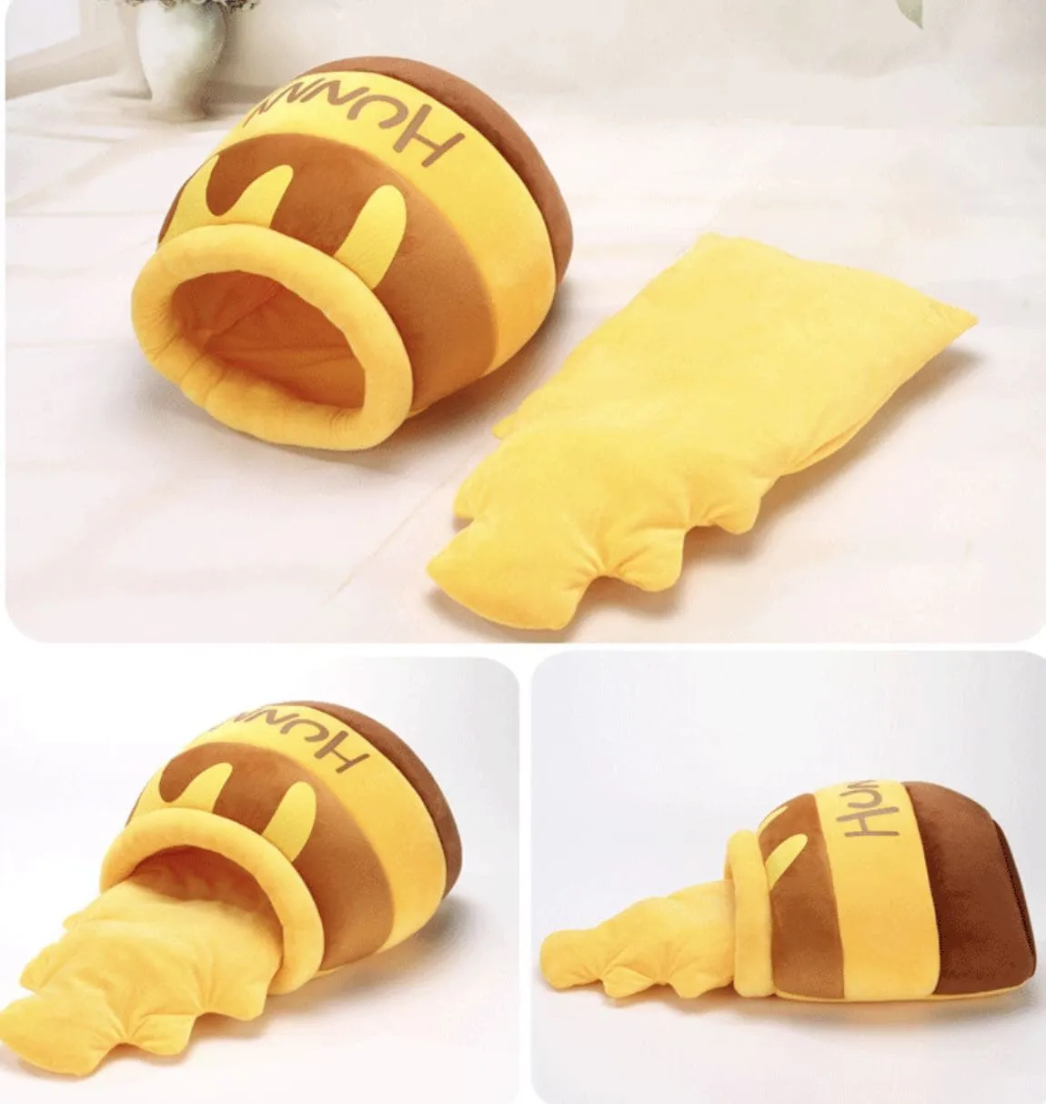 Honey Jar Design Cat Nest Pet Bed