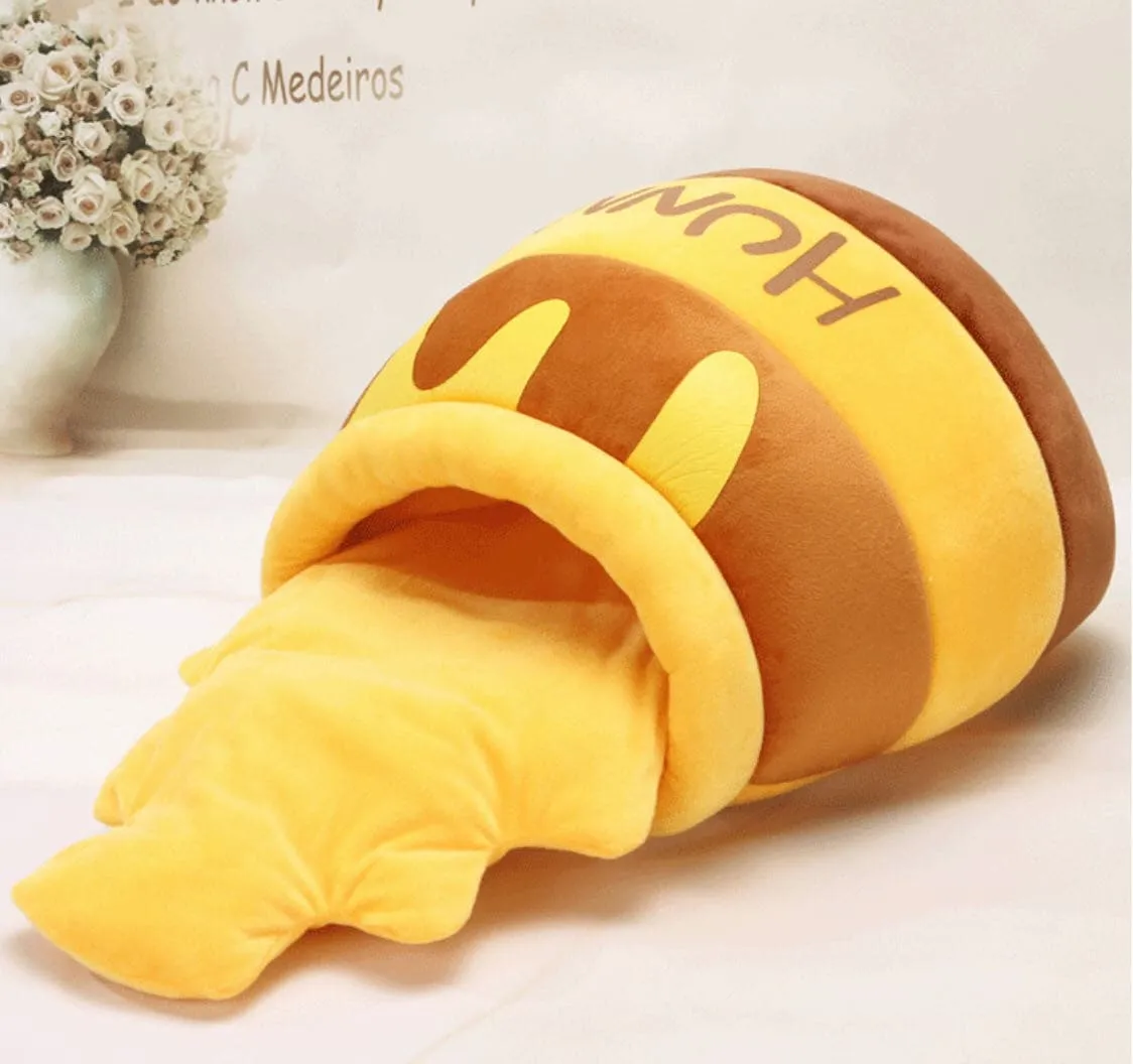 Honey Jar Design Cat Nest Pet Bed