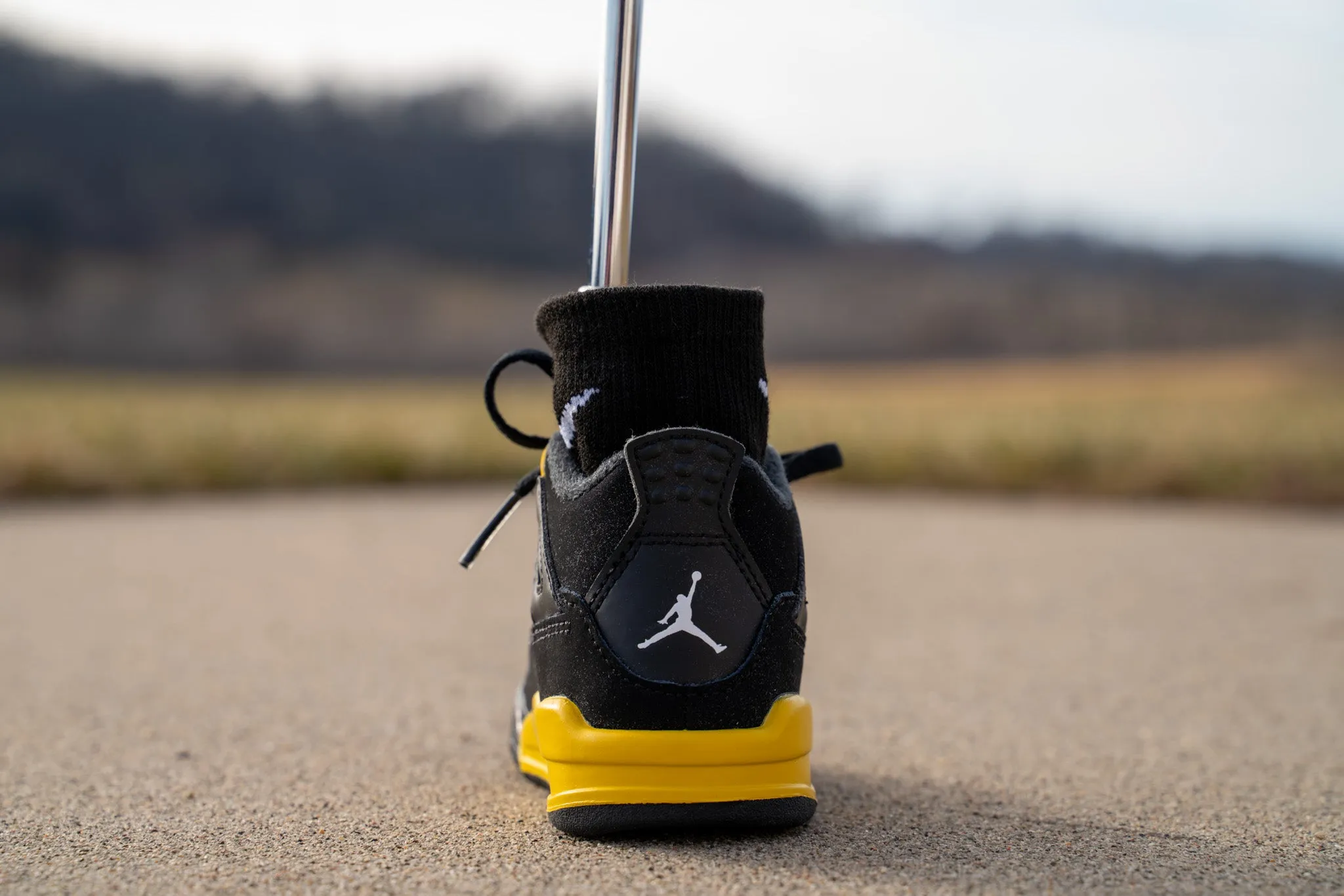 Jordan 4 Retro [TOUR YELLOW] Standing Sneaker Putter Cover