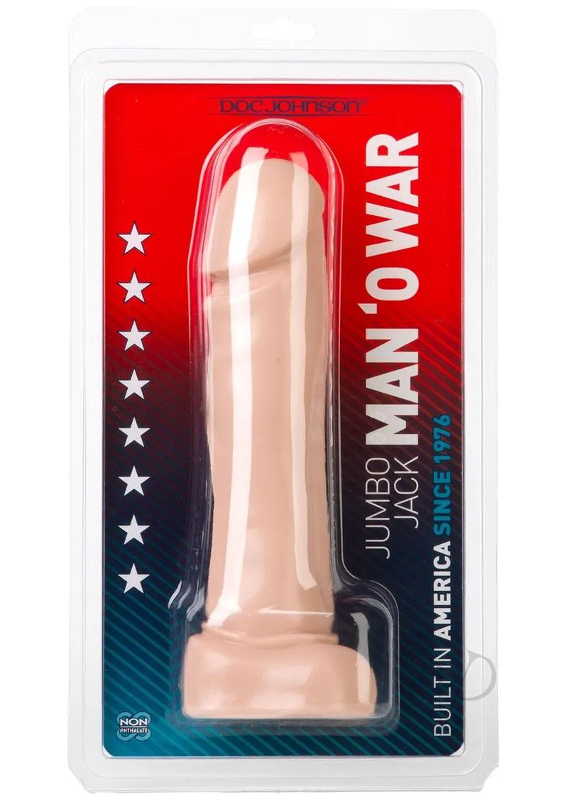 Jumbo Jack Man O War White 10