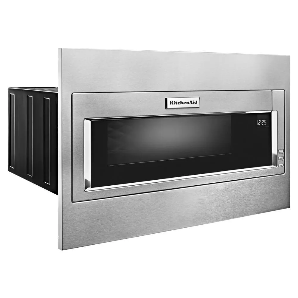 Kitchenaid KMBT5511KSS 1000 Watt Built-In Low Profile Microwave with Standard Trim Kit