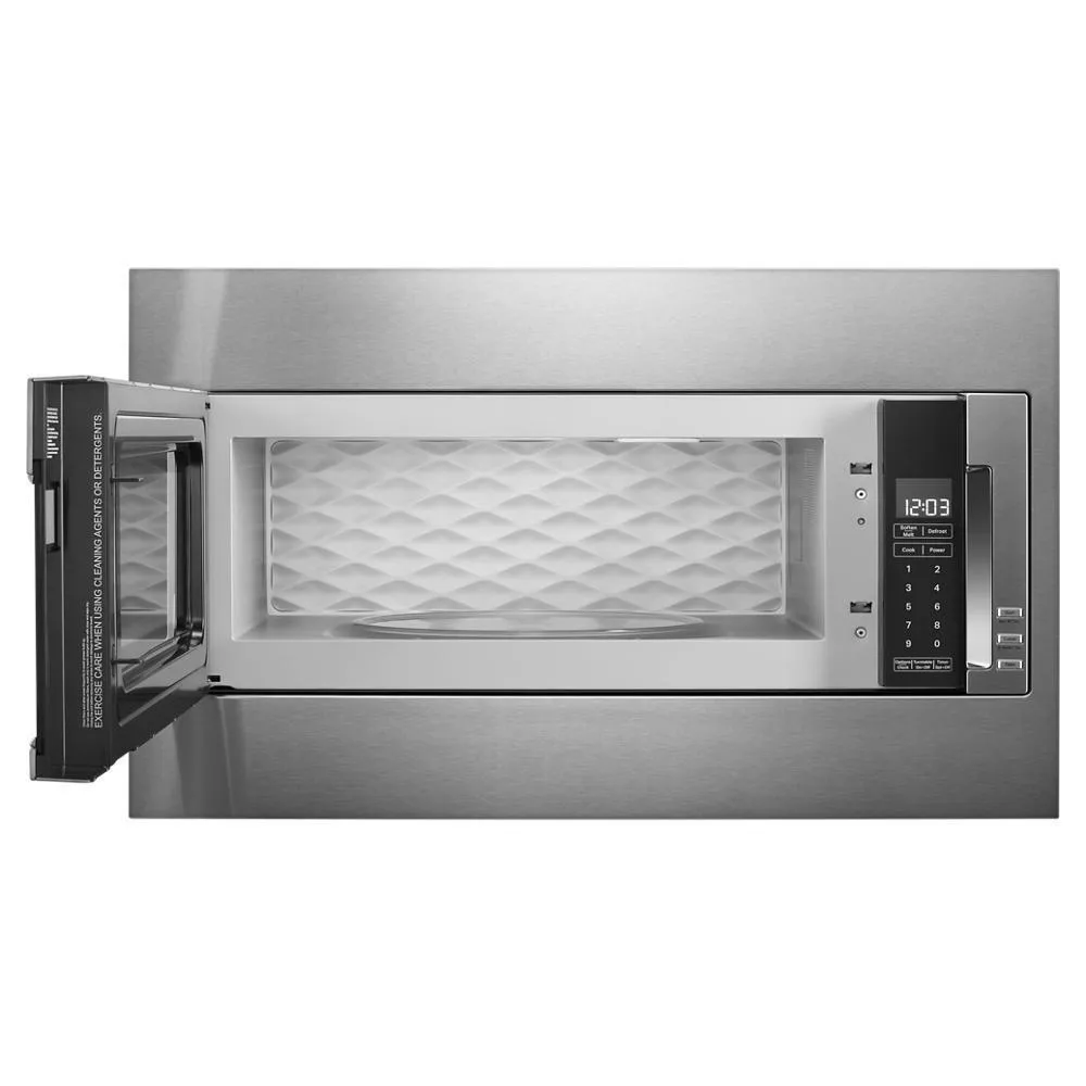 Kitchenaid KMBT5511KSS 1000 Watt Built-In Low Profile Microwave with Standard Trim Kit