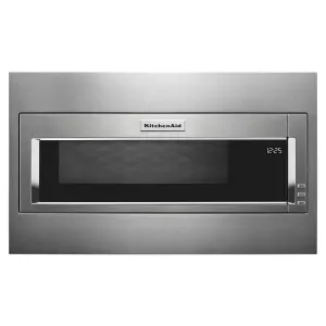 Kitchenaid KMBT5511KSS 1000 Watt Built-In Low Profile Microwave with Standard Trim Kit