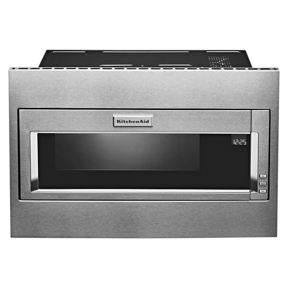 Kitchenaid KMBT5511KSS 1000 Watt Built-In Low Profile Microwave with Standard Trim Kit