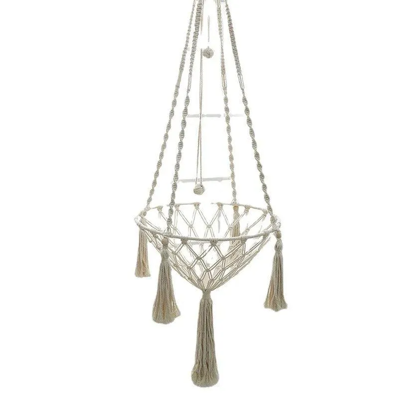 KittyKnot Cozy Macrame Cat Hammock Bed