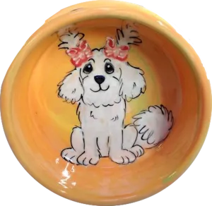 Lil Miss Maltese | Dog Bowl