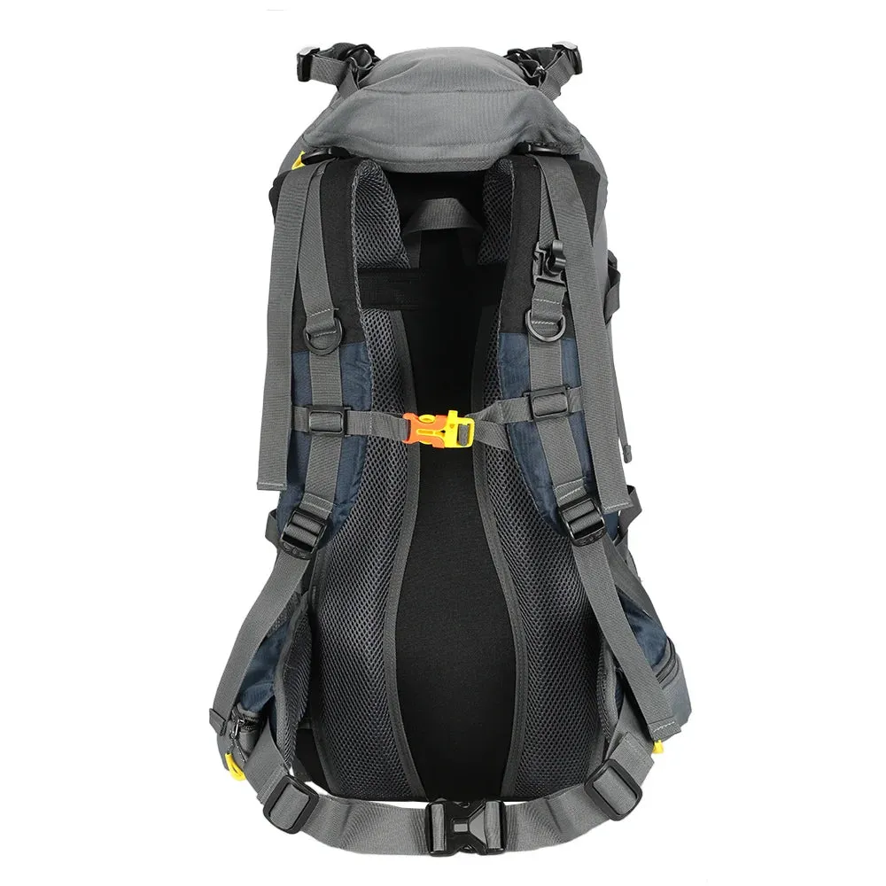 Lixada 50L Hiking Backpack Water Resistant Outdoor Sport Knapsack Camping Travel Pack Climbing Trekking Bag with Rain Cover