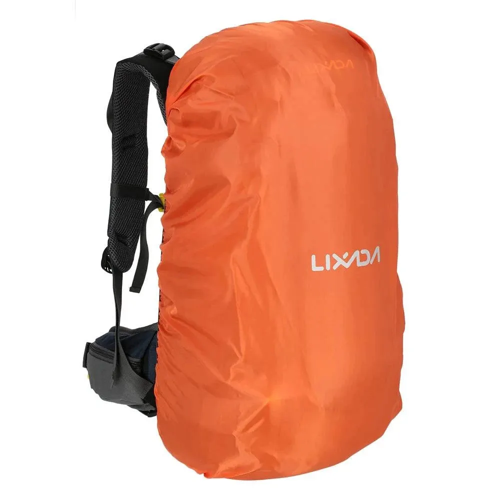 Lixada 50L Hiking Backpack Water Resistant Outdoor Sport Knapsack Camping Travel Pack Climbing Trekking Bag with Rain Cover