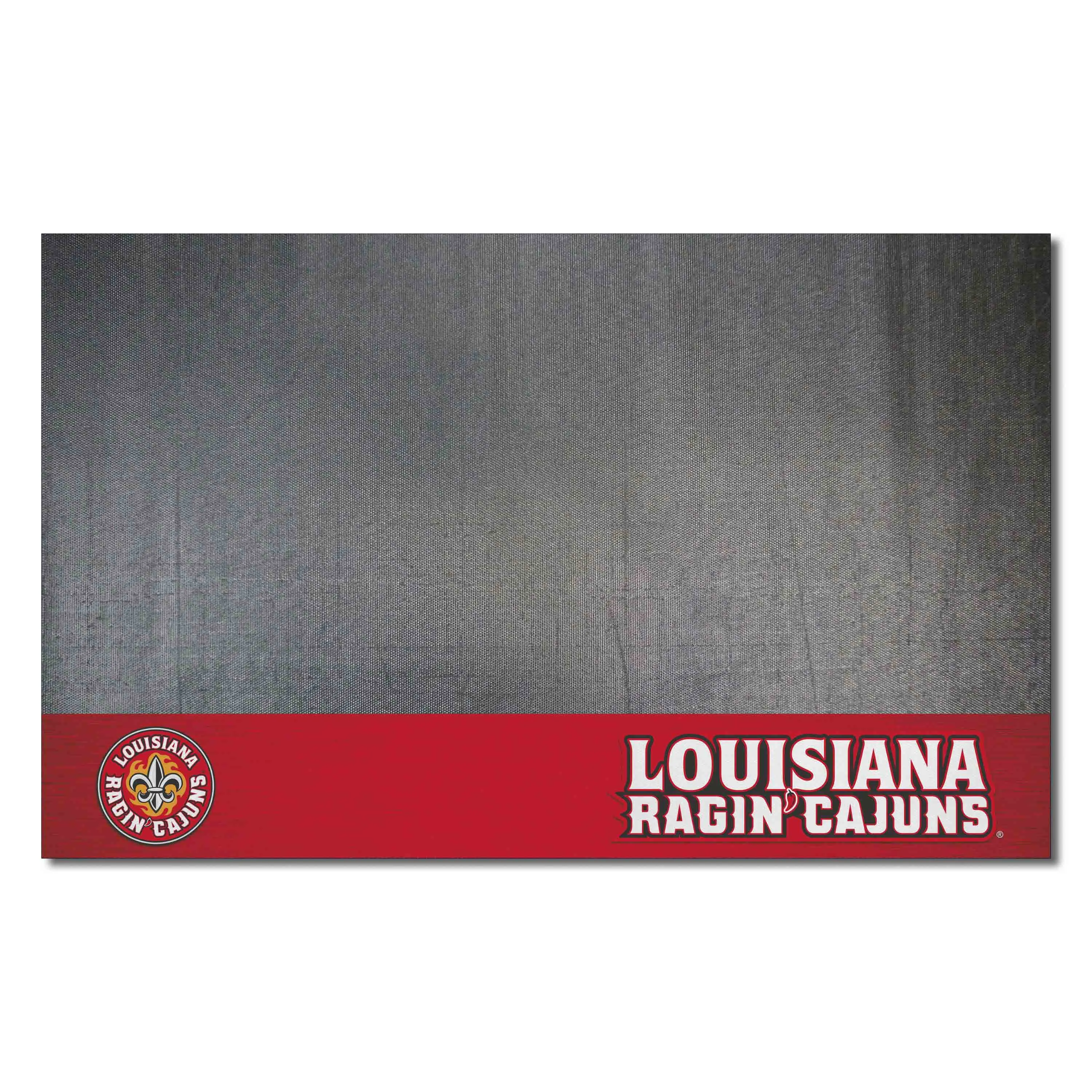 Louisiana-Lafayette Ragin' Cajuns Vinyl Grill Mat - 26in. x 42in.