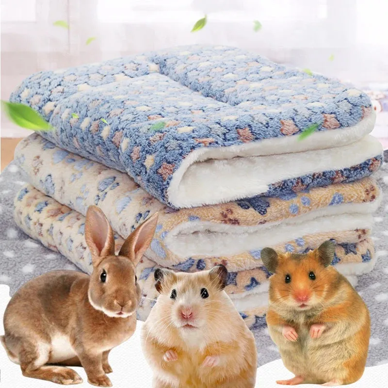 Luxurious Flannel Pet Bed for Dogs and Cats - Soft, Warm, and Cozy