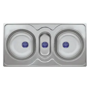 M009 MAK SERIES 2,5 BOWLS KITCHEN SINK