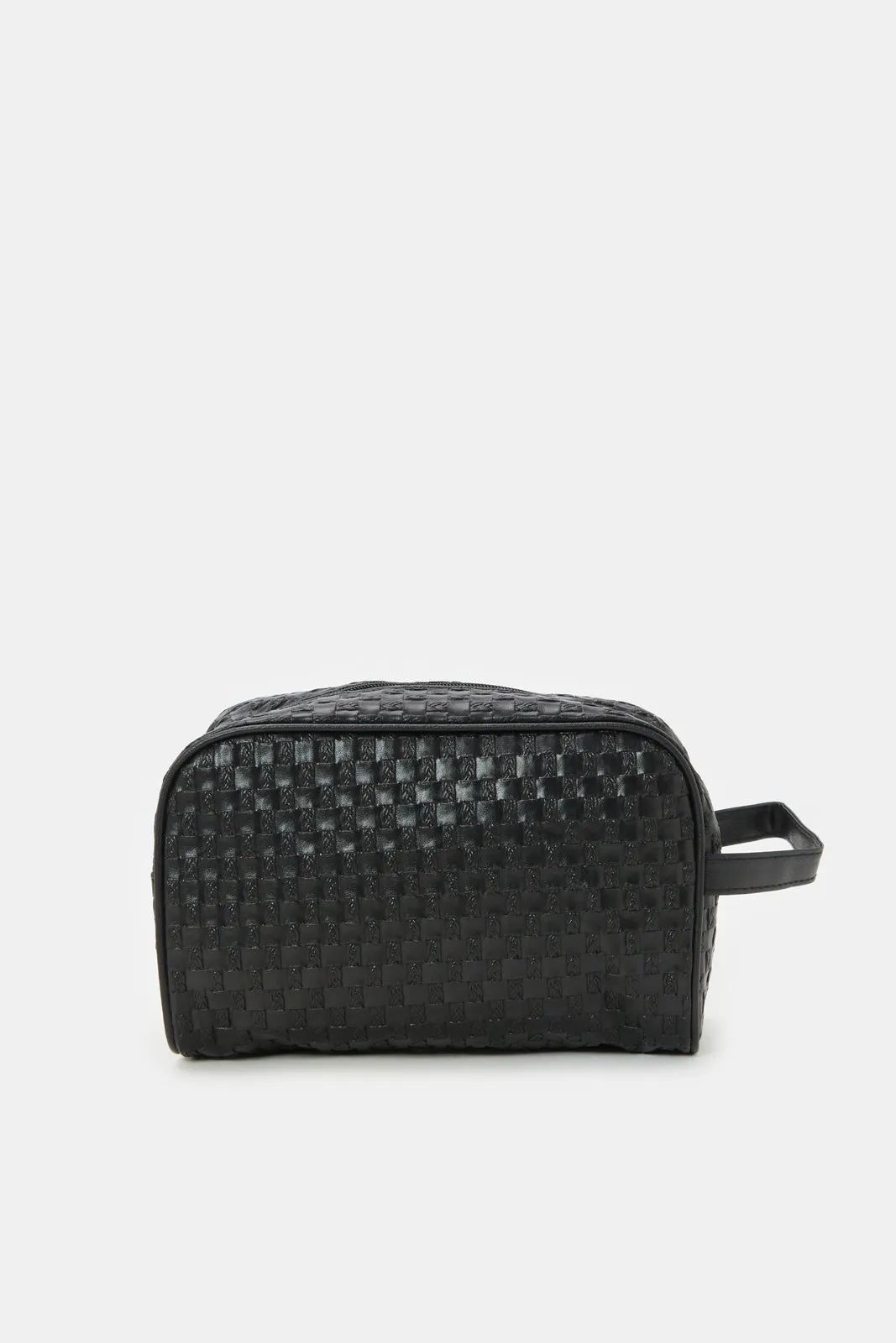 Men Black Solid Pouch